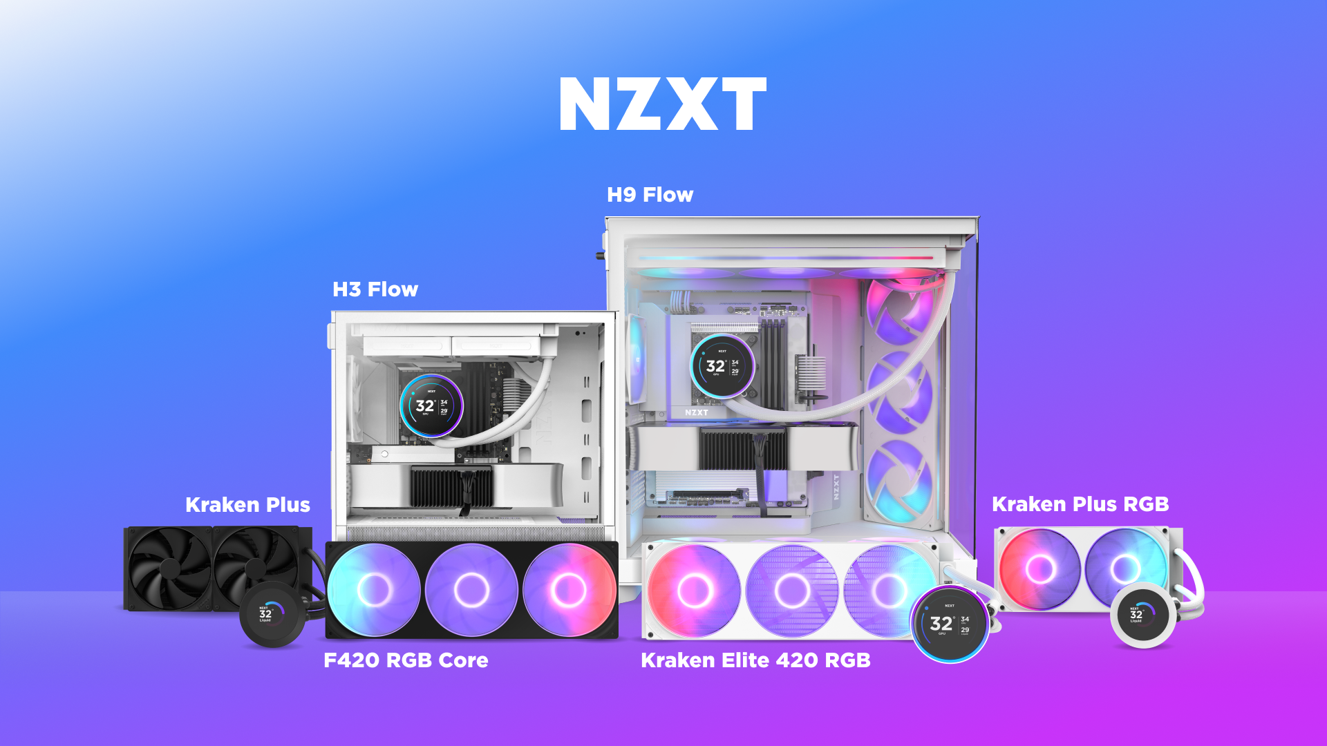 NZXT Expands Award-Winning Ecosystem with New Cases & Cooling
